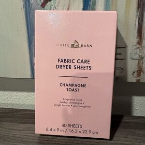 Champagne Toast Dryer Sheets
